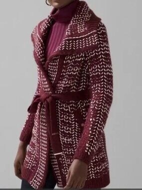 NWT White House Black Market Sweater Coat - Size S